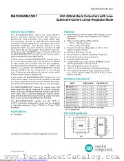 MAX5097AATE+ datasheet pdf MAXIM - Dallas Semiconductor