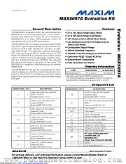 MAX5097AEVKIT+ datasheet pdf MAXIM - Dallas Semiconductor