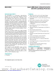 MAX5098AATJ+ datasheet pdf MAXIM - Dallas Semiconductor