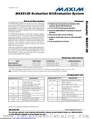 MAX5128EVCMAXQU+ datasheet pdf MAXIM - Dallas Semiconductor
