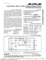 MAX5150AEEE+ datasheet pdf MAXIM - Dallas Semiconductor