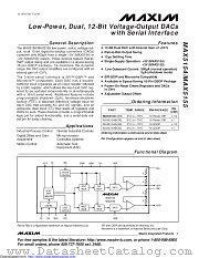 MAX5154BEEE+ datasheet pdf MAXIM - Dallas Semiconductor