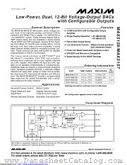 MAX5157AEEE+ datasheet pdf MAXIM - Dallas Semiconductor