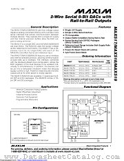 MAX518BCSA+T datasheet pdf MAXIM - Dallas Semiconductor
