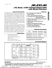 MAX5253BEAP+T datasheet pdf MAXIM - Dallas Semiconductor