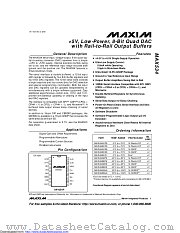 MAX534BCEE+ datasheet pdf MAXIM - Dallas Semiconductor