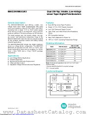 MAX5391NEVKIT+ datasheet pdf MAXIM - Dallas Semiconductor