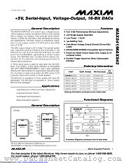 MAX541ACSA+ datasheet pdf MAXIM - Dallas Semiconductor