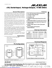 MAX545BCSD+ datasheet pdf MAXIM - Dallas Semiconductor