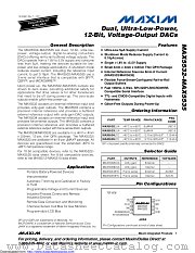 MAX5532EUA+ datasheet pdf MAXIM - Dallas Semiconductor