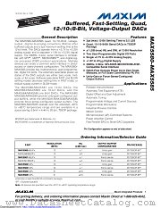 MAX5585EUP+ datasheet pdf MAXIM - Dallas Semiconductor