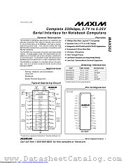 MAX562CAI+ datasheet pdf MAXIM - Dallas Semiconductor