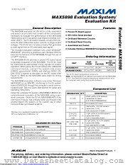 MAX5898EVKIT datasheet pdf MAXIM - Dallas Semiconductor