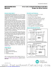 MAX5924DEUB+ datasheet pdf MAXIM - Dallas Semiconductor
