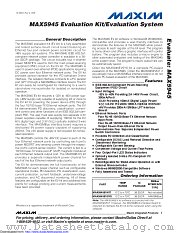 MAX5945EVKIT datasheet pdf MAXIM - Dallas Semiconductor