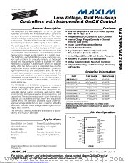 MAX5956AEEE+ datasheet pdf MAXIM - Dallas Semiconductor