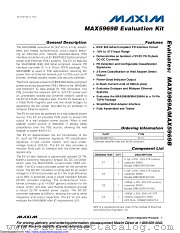 MAX5969BEVKIT+ datasheet pdf MAXIM - Dallas Semiconductor