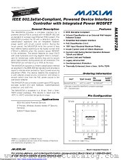 MAX5972AETE+T datasheet pdf MAXIM - Dallas Semiconductor
