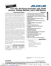 MAX5978ETJ+ datasheet pdf MAXIM - Dallas Semiconductor
