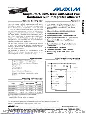 MAX5984AETI+ datasheet pdf MAXIM - Dallas Semiconductor