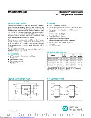 MAX6510CAUT datasheet pdf MAXIM - Dallas Semiconductor