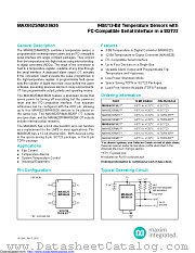 MAX6626PMTT+T datasheet pdf MAXIM - Dallas Semiconductor