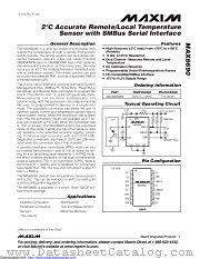 MAX6690MEE+ datasheet pdf MAXIM - Dallas Semiconductor