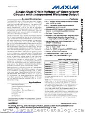 MAX6734AKAWGD3+T datasheet pdf MAXIM - Dallas Semiconductor