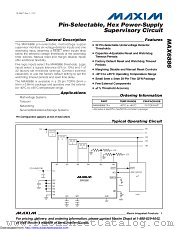 MAX6886ETP+T datasheet pdf MAXIM - Dallas Semiconductor