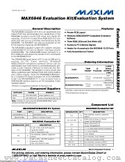MAX6946EVKIT+ datasheet pdf MAXIM - Dallas Semiconductor