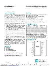MAX696MLP/883B datasheet pdf MAXIM - Dallas Semiconductor