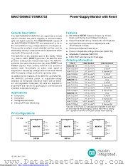 MAX702CSA+T datasheet pdf MAXIM - Dallas Semiconductor