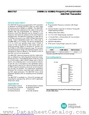 MAX7057ASE+ datasheet pdf MAXIM - Dallas Semiconductor