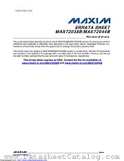 MAX72044B+ datasheet pdf MAXIM - Dallas Semiconductor