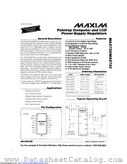 MAX722CSE+ datasheet pdf MAXIM - Dallas Semiconductor