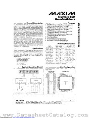 MAX7232CFIQH-D datasheet pdf MAXIM - Dallas Semiconductor
