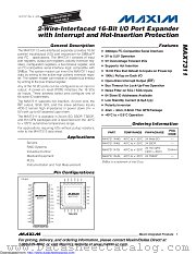 MAX7311AAG+T datasheet pdf MAXIM - Dallas Semiconductor