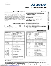 MAX7312EVKIT datasheet pdf MAXIM - Dallas Semiconductor