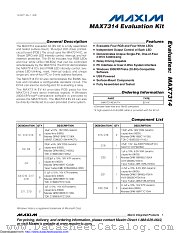MAX7314EVKIT datasheet pdf MAXIM - Dallas Semiconductor