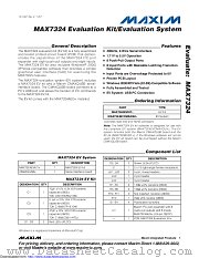 MAX7324EVKIT+ datasheet pdf MAXIM - Dallas Semiconductor