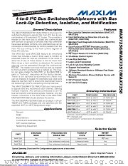 MAX7356ETG+ datasheet pdf MAXIM - Dallas Semiconductor