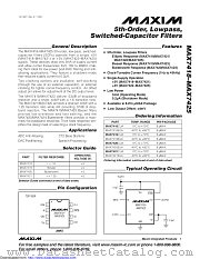 MAX7424EUA+ datasheet pdf MAXIM - Dallas Semiconductor