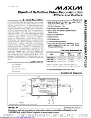 MAX7430EUB+T datasheet pdf MAXIM - Dallas Semiconductor