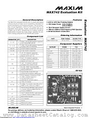 MAX742EVKIT-SO datasheet pdf MAXIM - Dallas Semiconductor