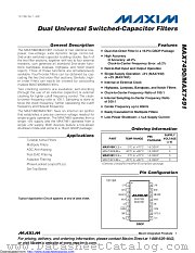MAX7490CEE+T datasheet pdf MAXIM - Dallas Semiconductor