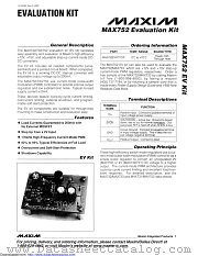MAX752EVKIT-DIP datasheet pdf MAXIM - Dallas Semiconductor