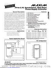 MAX767T datasheet pdf MAXIM - Dallas Semiconductor