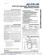 MAX793TCPE+ datasheet pdf MAXIM - Dallas Semiconductor