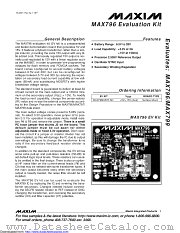 MAX796EVKIT-SO datasheet pdf MAXIM - Dallas Semiconductor