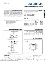 MAX8069ESA+ datasheet pdf MAXIM - Dallas Semiconductor